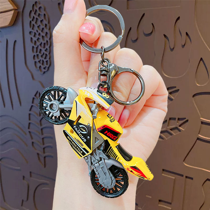 Men'S Accessories Backpack - New Men Motorcycle Keychain Trendy Cool
