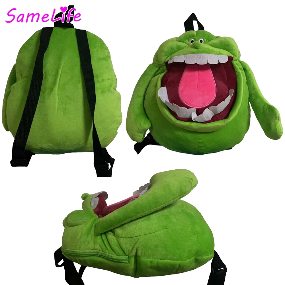 Men'S Accessories Backpack - Green Ghost Slimer Backpack Cosplay Fantasy