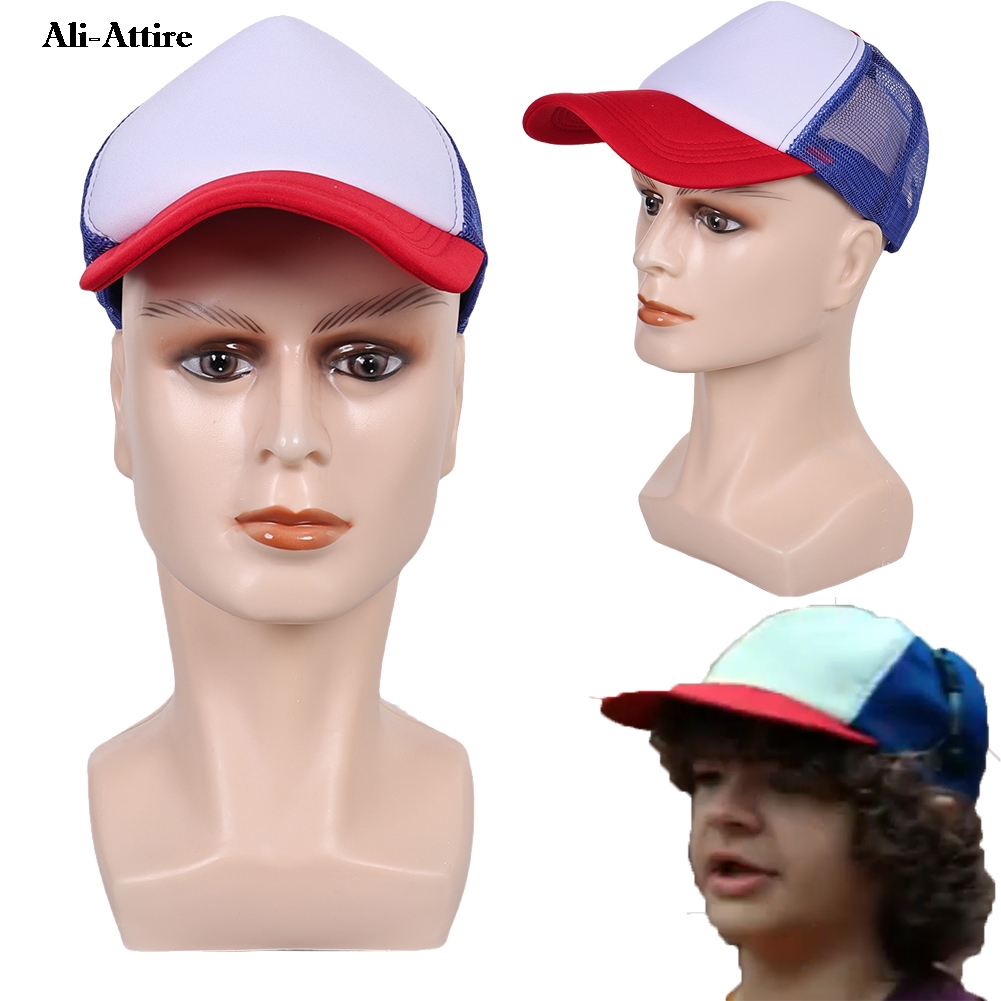 Men Accessories Hat - TV ST 5 Cosplay Dustin Blue