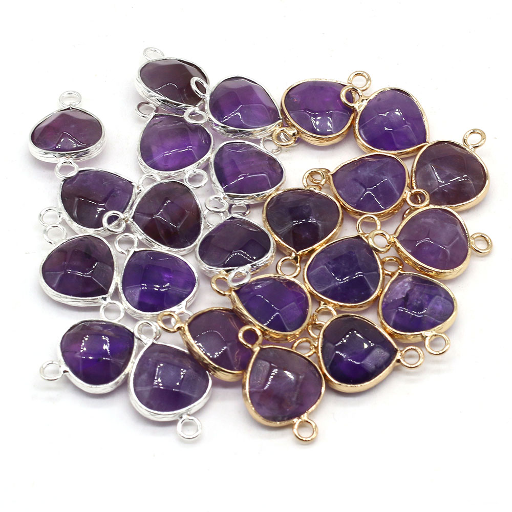 Men Accessories Bracelet - 2pcs Natural Stone Connectors Fat Water
