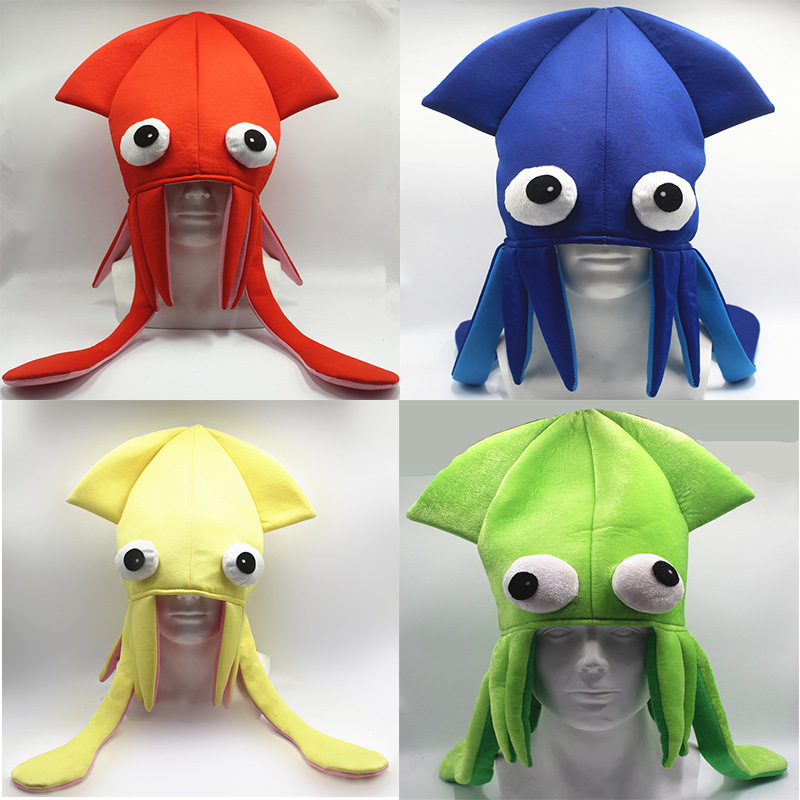 Men Accessories Photos - Men Women Fashion Fun Squid Costume