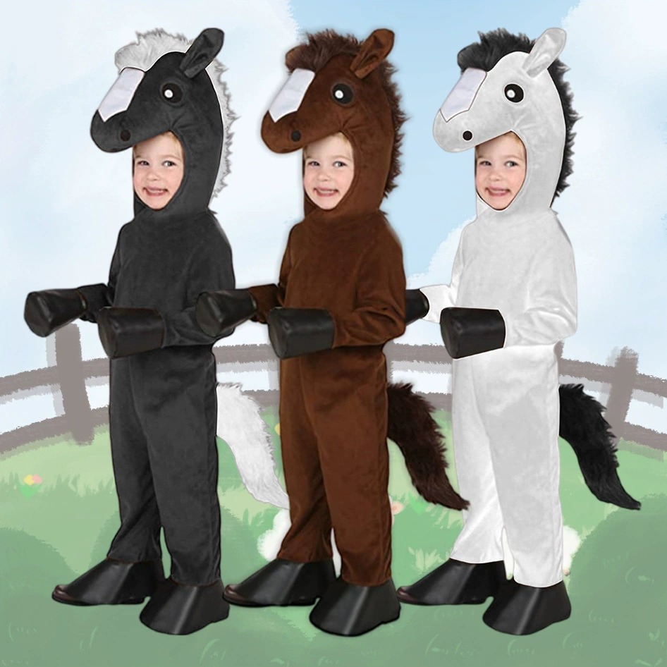 Men Accessories Hat - Zoo The horse Kids Brown Black
