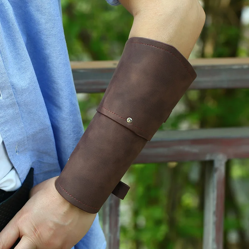 Medieval Armor Gloves Wide Cuf - Men Accessories Bracelet 评论和价格