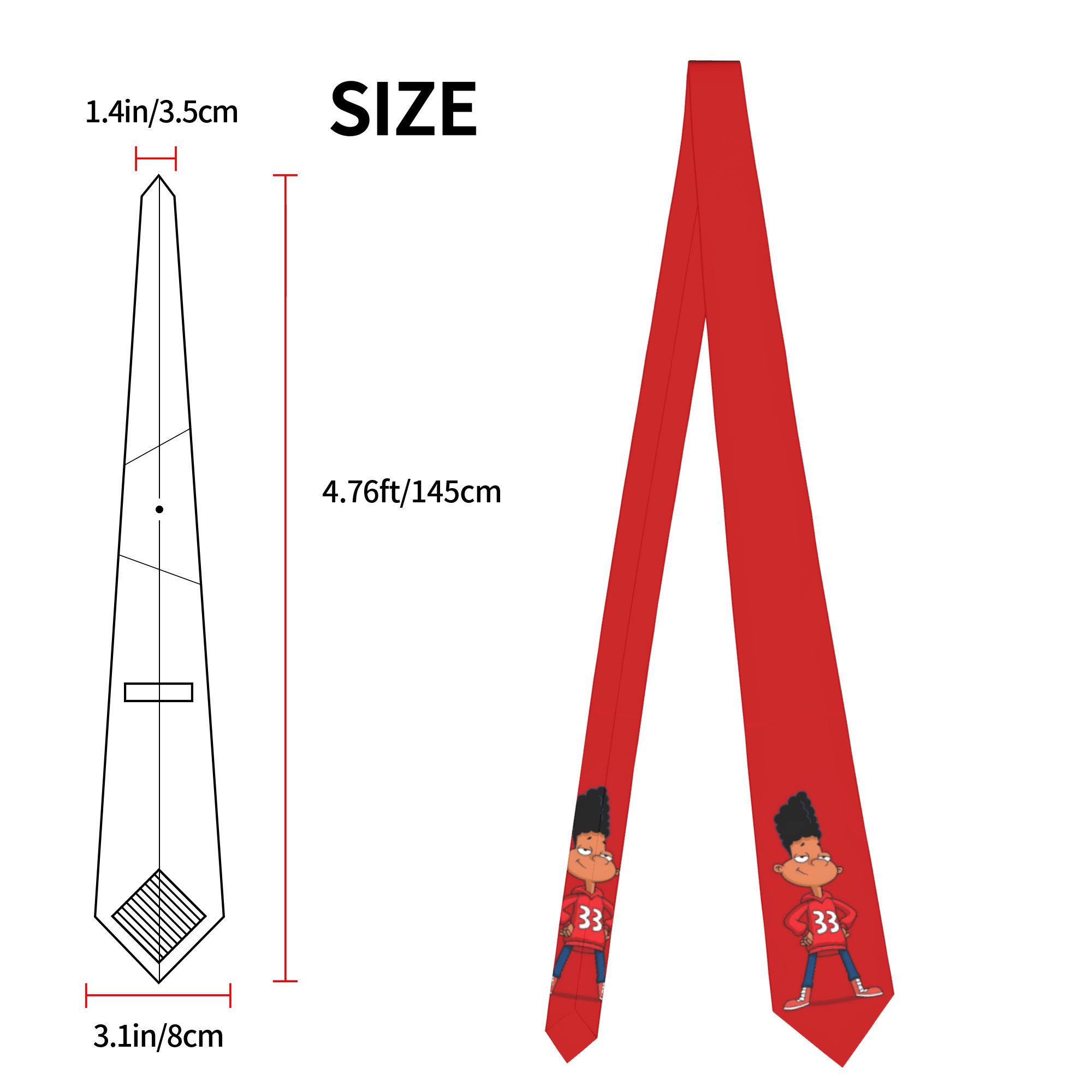 Gerald Hey Arnold Tie  Daily W - Men'S Accessories Gift Ideas 评论和价格