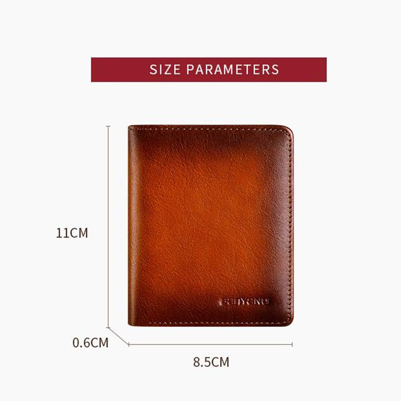 Men's Small Ultra-Thin Wallet  - Men Accessories Photos 评论和价格
