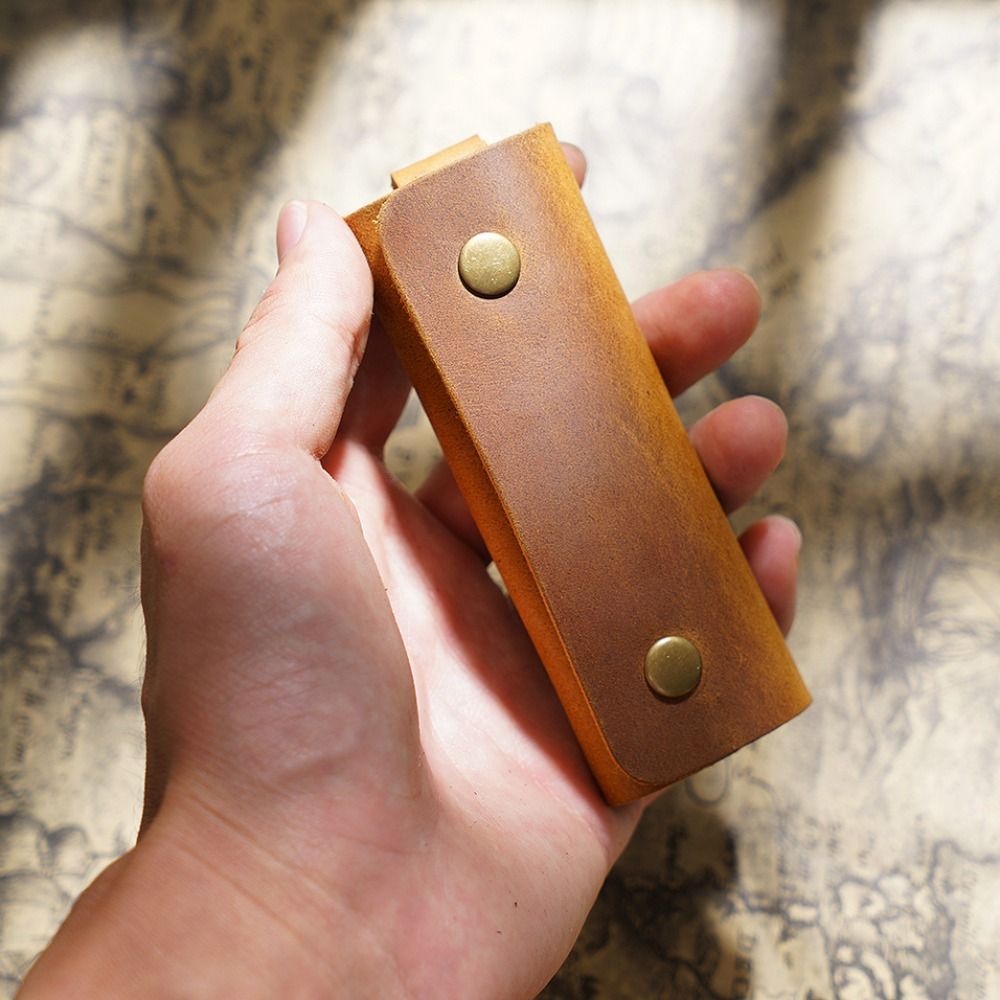 Genuine Leather Mini Key Bag M - Men'S Accessories High End 评论和价格