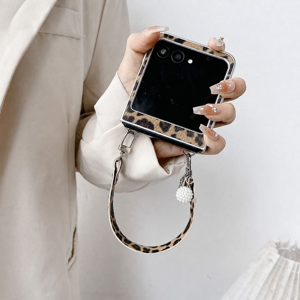 Leopard Print Folding Flip Pho - Men Accessories Photos 评论和价格