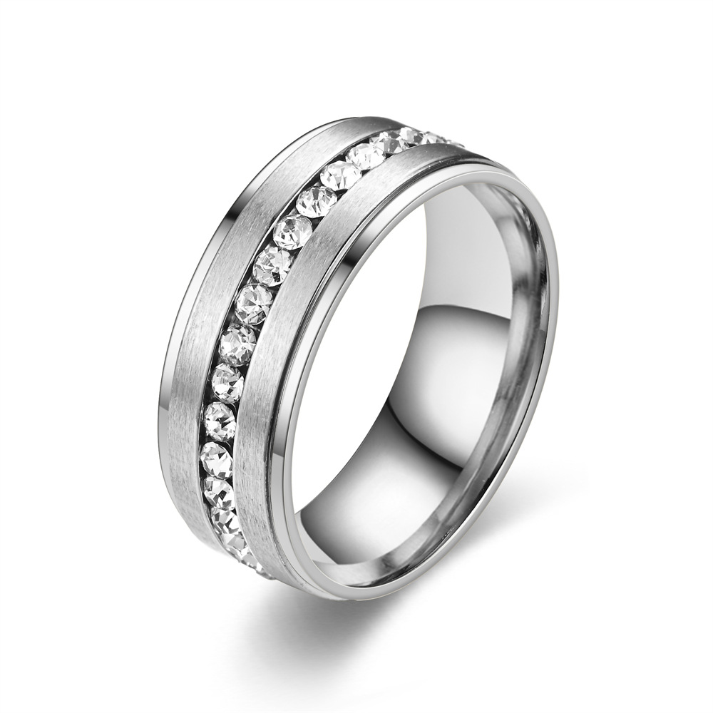 Stainless Steel Diamond Rings  - Men'S Accessories Gift Ideas 评论和价格