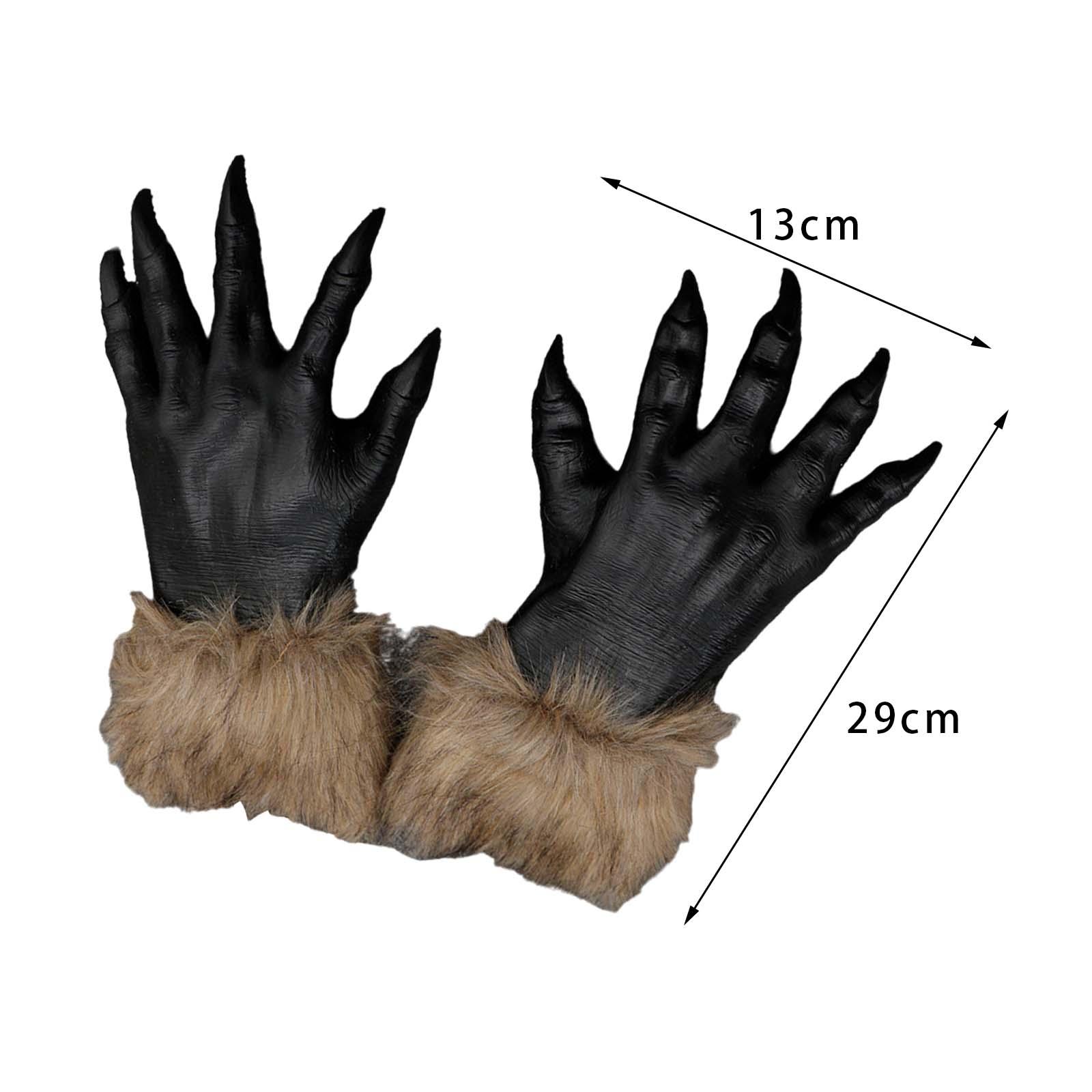 Halloween Gloves Cosplay Scary - Men Accessories Photos 评论和价格