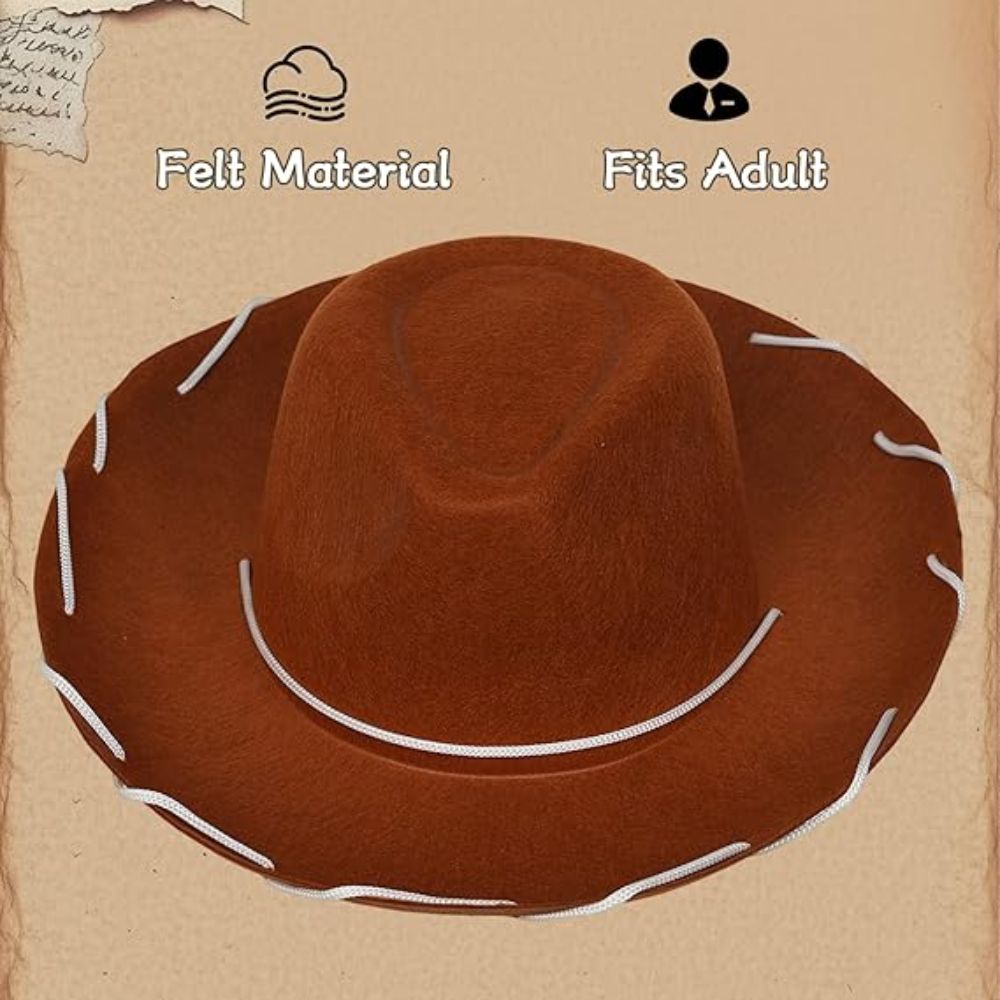 Fantasia Woody Jessie Cosplay  - Men Accessories Hat 评论和价格