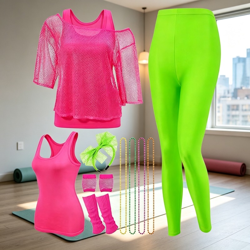 Complete 80s Fitness Instructo - Men'S Accessories In The 80S 评论和价格