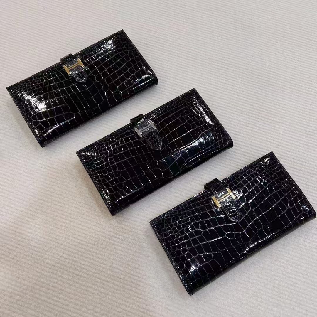 High Glossy Genuine Crocodile  - Men Accessories Photos 评论和价格