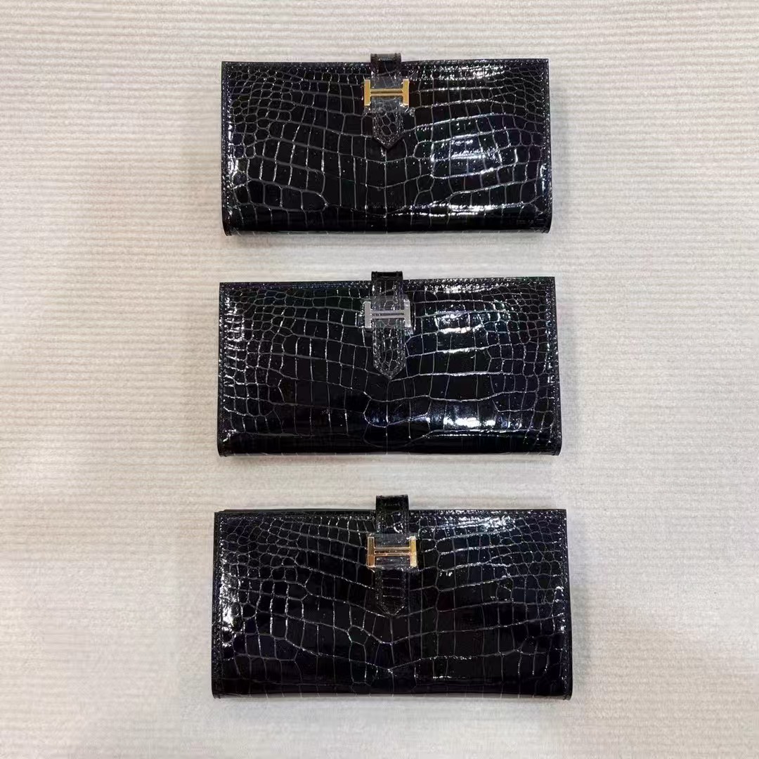 High Glossy Genuine Crocodile  - Men Accessories Photos 评论和价格