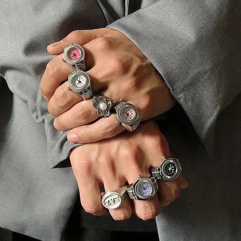 Vintage 80s Punk Watch Ring Y2 - Men'S Accessories In The 80S 评论和价格