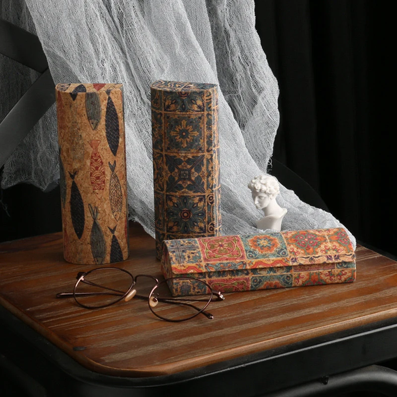 Natural Cork Hard Shell Clamsh - Men Accessories To Look Good 评论和价格