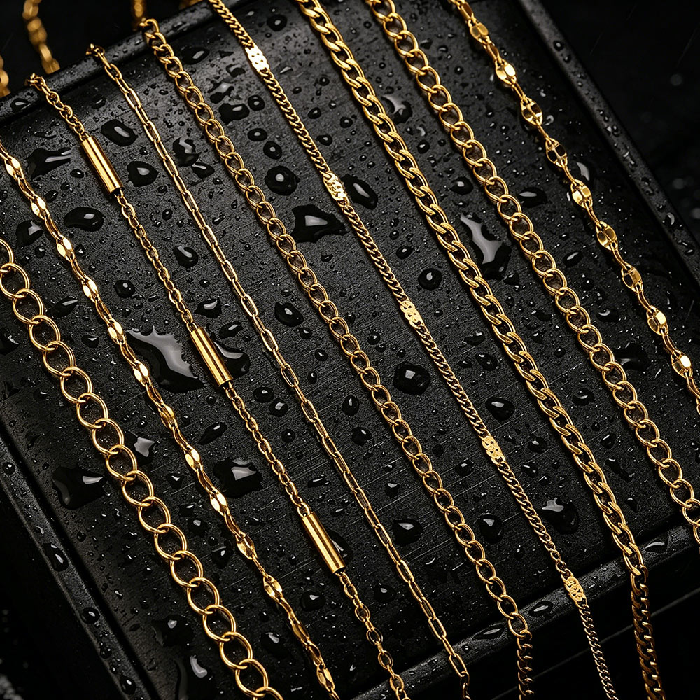 2meter Stainless Steel Lips NK - Men Accessories Bracelet 评论和价格