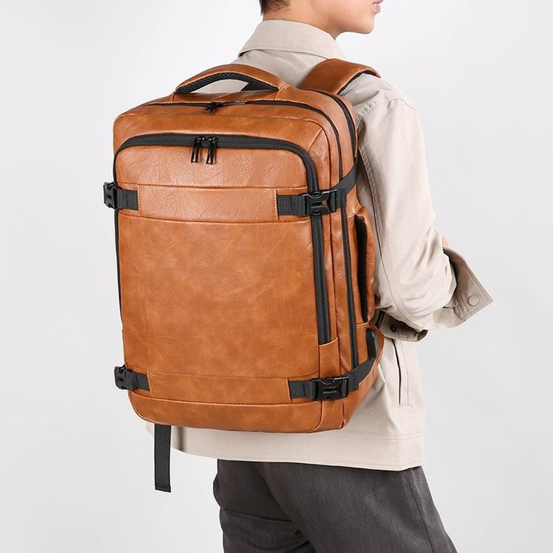 2027 NEW  Men Backpack PU Leat - Men'S Accessories Backpack 评论和价格