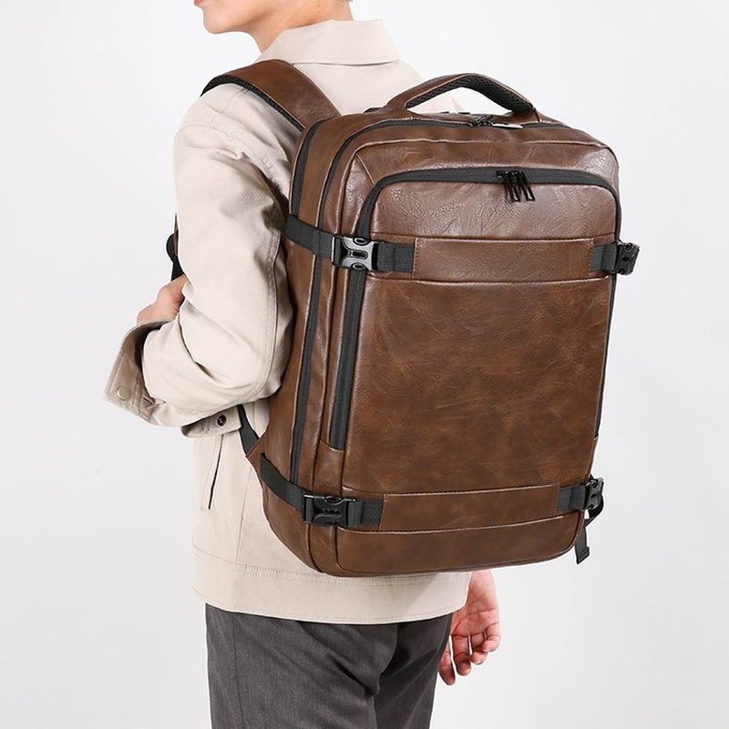 2027 NEW  Men Backpack PU Leat - Men'S Accessories Backpack 评论和价格