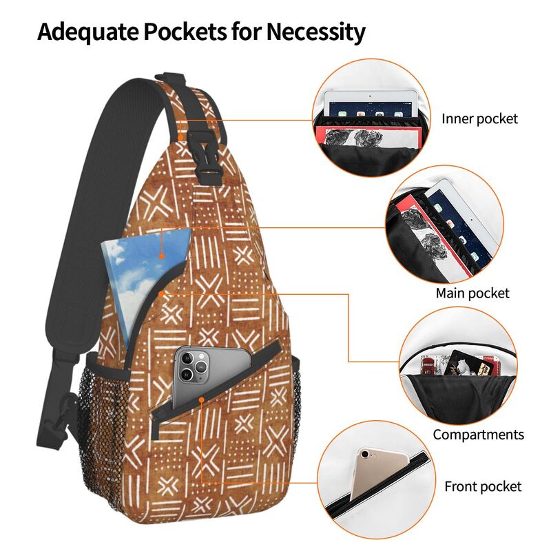 Bogolan Mudcloth African Patte - Men'S Accessories Backpack 评论和价格