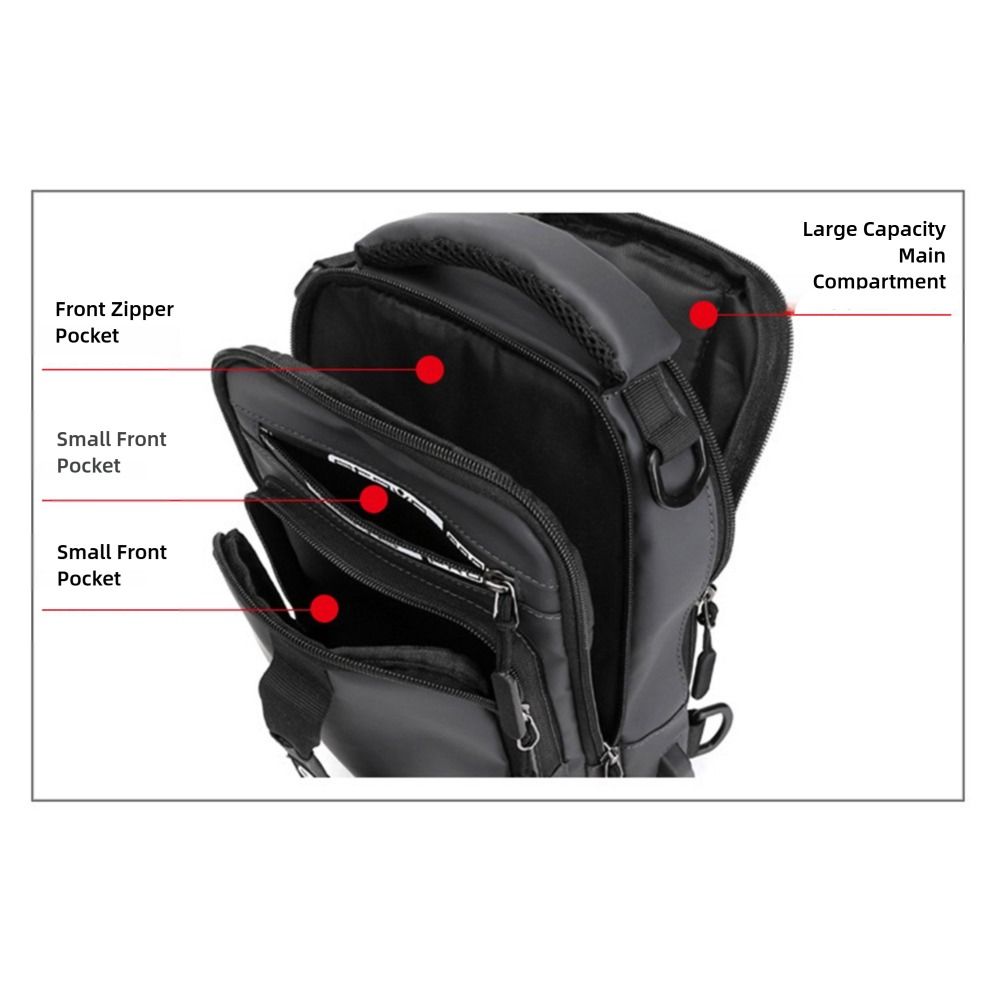 Men USB Charging Shoulder Mess - Men'S Accessories Backpack 评论和价格