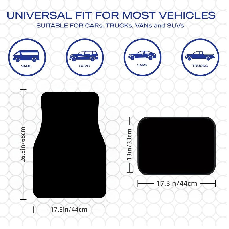 4pcs Car Floor Mats, Stylish D - Men'S Accessories Gift Ideas 评论和价格