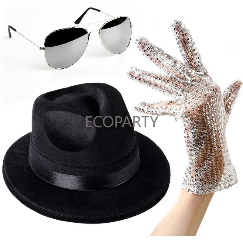 Pop King Jackson Costume Acces - Men'S Accessories In The 80S 评论和价格