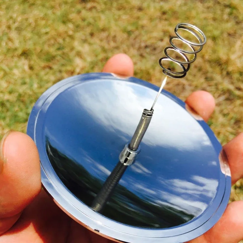 1PC Outdoor Solar Lighter Camp - Lighter Windproof 评论和价格