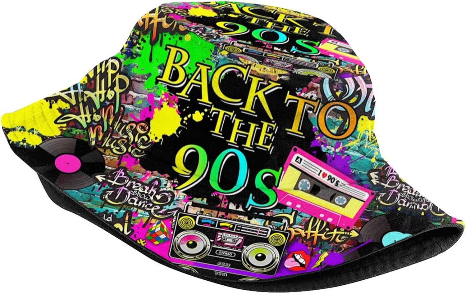 Fashion Retro 80S 90S Bucket F - Men'S Accessories In The 80S 评论和价格