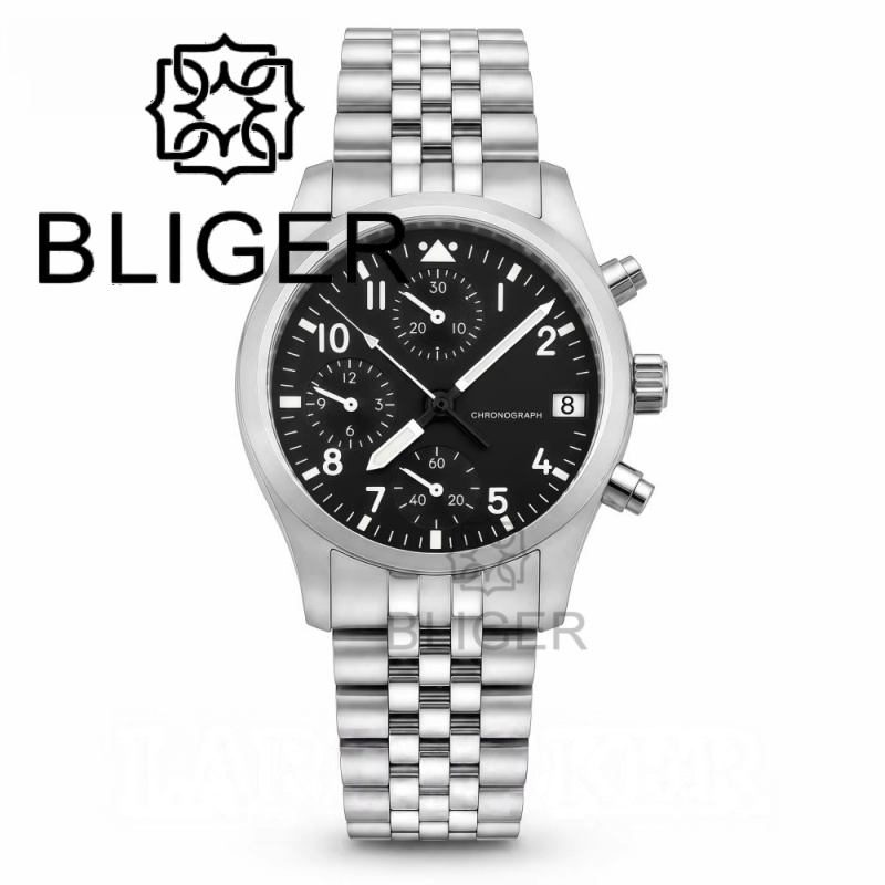 BLIGER Full Black Brushed 38mm - Men Accessories Bracelet 评论和价格