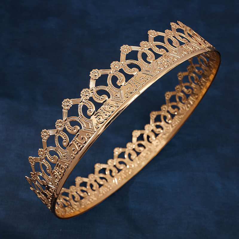 Royal King Queen Crown for Men - Men Accessories Hat 评论和价格