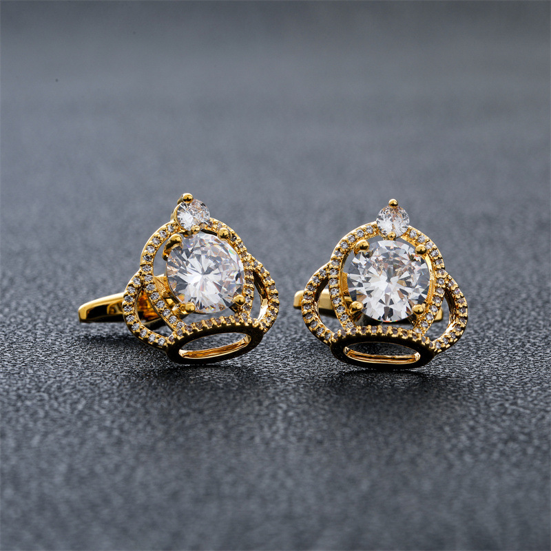 Men's Cufflinks Crown Zircon R - Men'S Accessories High End 评论和价格
