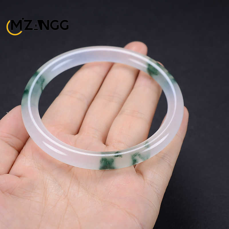 Natural Green Jadeite Bangle J - Men Accessories Bracelet 评论和价格