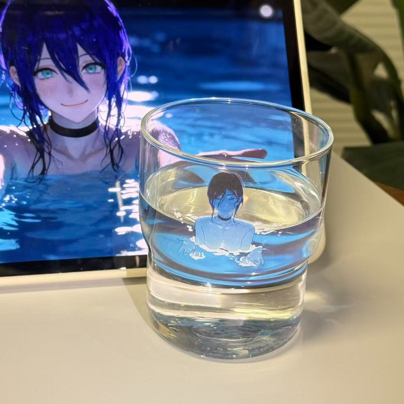 Reze Glass Cup Chainsaw Man Cu - Men Accessories To Look Good 评论和价格