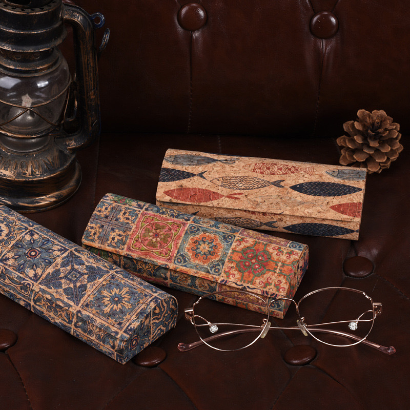 **Natural Cork Glasses Case Ha - Men Accessories To Look Good 评论和价格