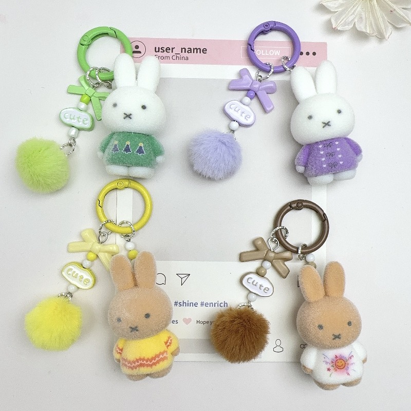 Miffys Kawaii Keychain for Men - Men Accessories To Look Good 评论和价格